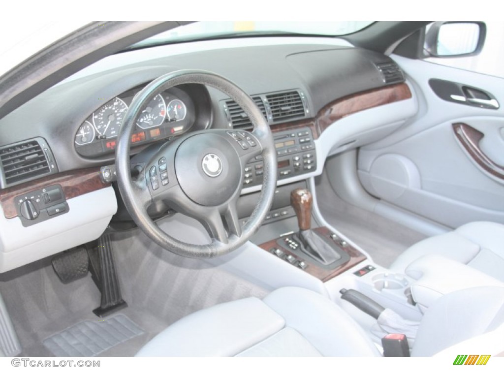 2006 3 Series 330i Convertible - Silver Grey Metallic / Grey photo #14