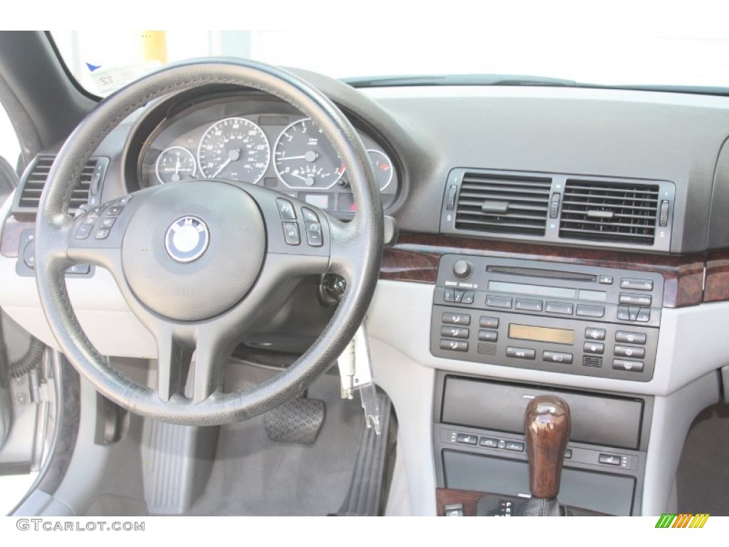 2006 3 Series 330i Convertible - Silver Grey Metallic / Grey photo #28