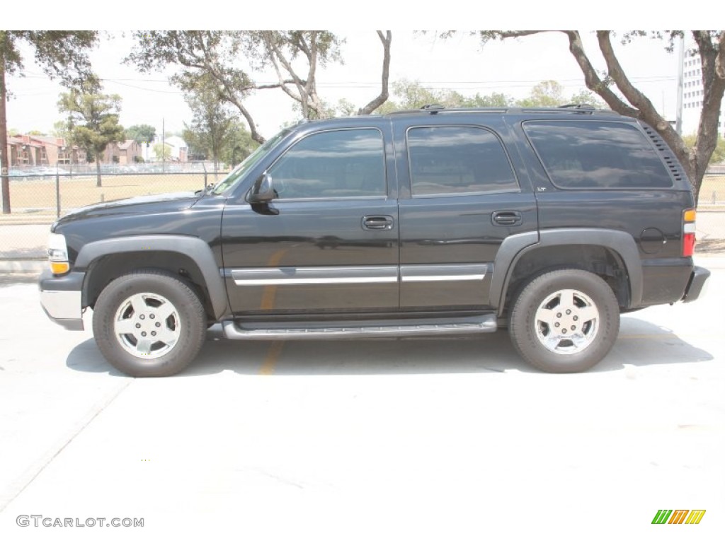 2004 Tahoe LT - Black / Tan/Neutral photo #3