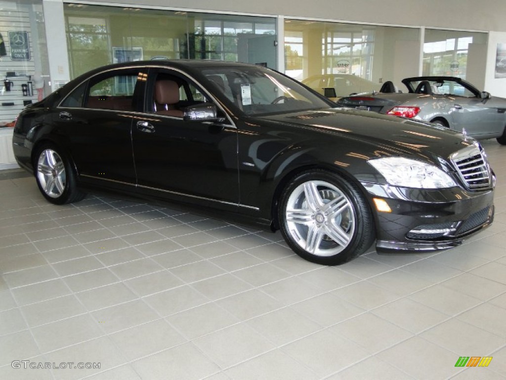 2012 S 550 Sedan - Designo Mocha / Black/Chestnut Brown photo #19