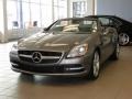 2012 Paladium Silver Metallic Mercedes-Benz SLK 350 Roadster  photo #14