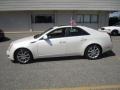 White Diamond Tri-Coat 2008 Cadillac CTS 4 AWD Sedan Exterior
