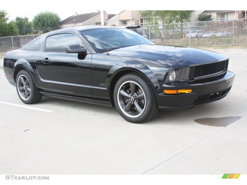 Black 2008 Ford Mustang Bullitt Coupe Exterior Photo #53720436