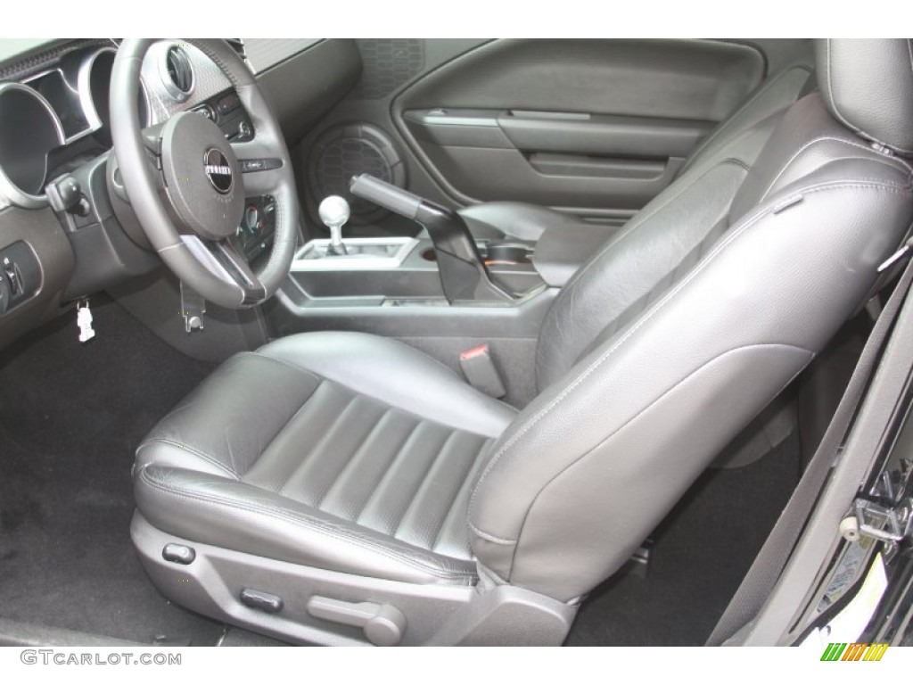 Dark Charcoal Interior 2008 Ford Mustang Bullitt Coupe Photo #53720472
