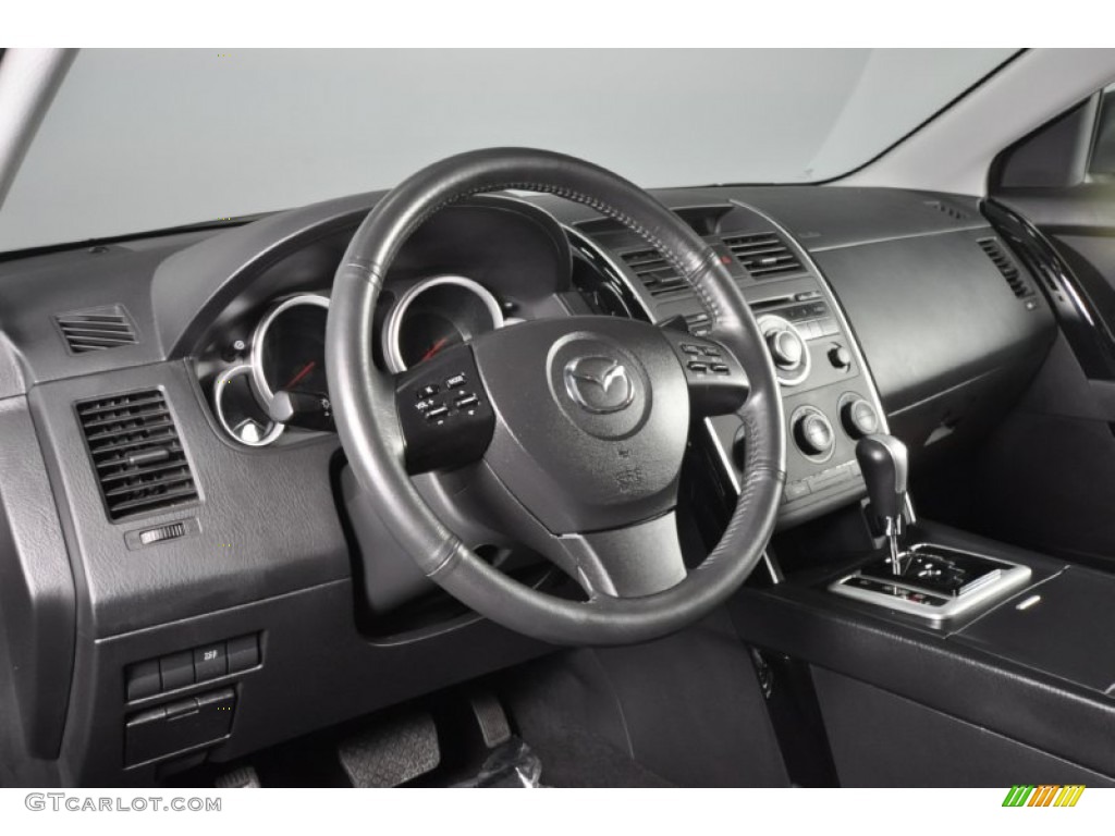 2008 Mazda CX-9 Sport Black Dashboard Photo #53721657