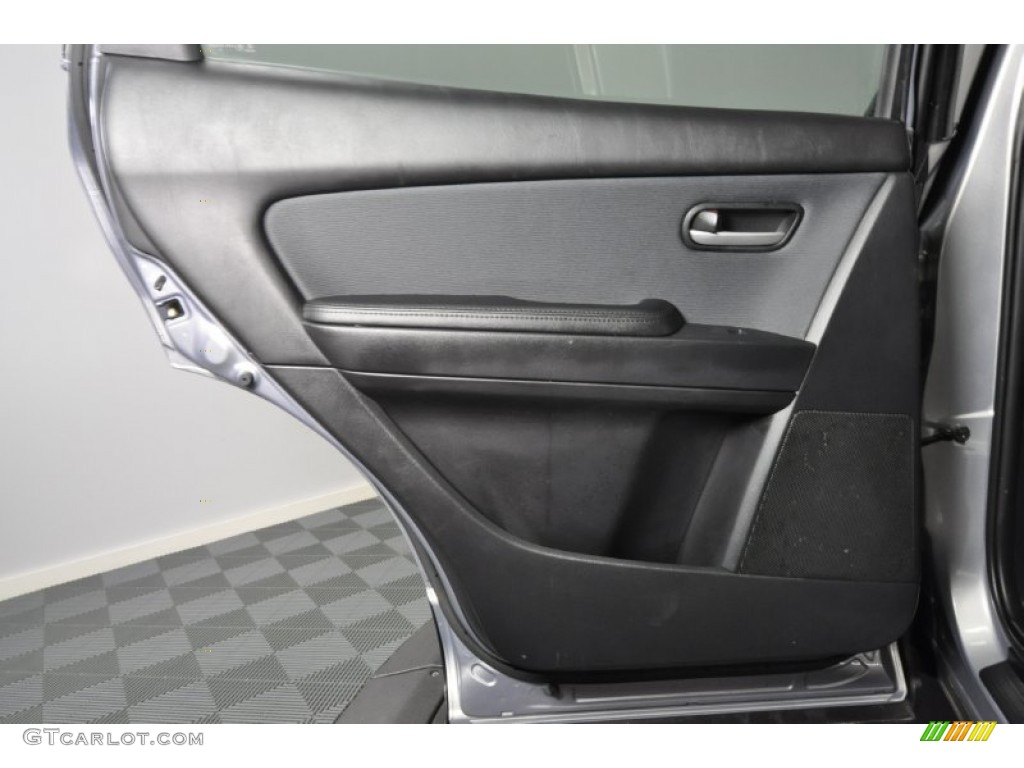 2008 Mazda CX-9 Sport Black Door Panel Photo #53721678