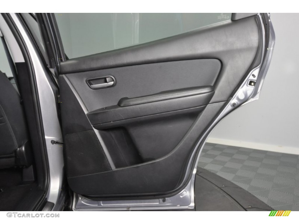 2008 Mazda CX-9 Sport Black Door Panel Photo #53721720