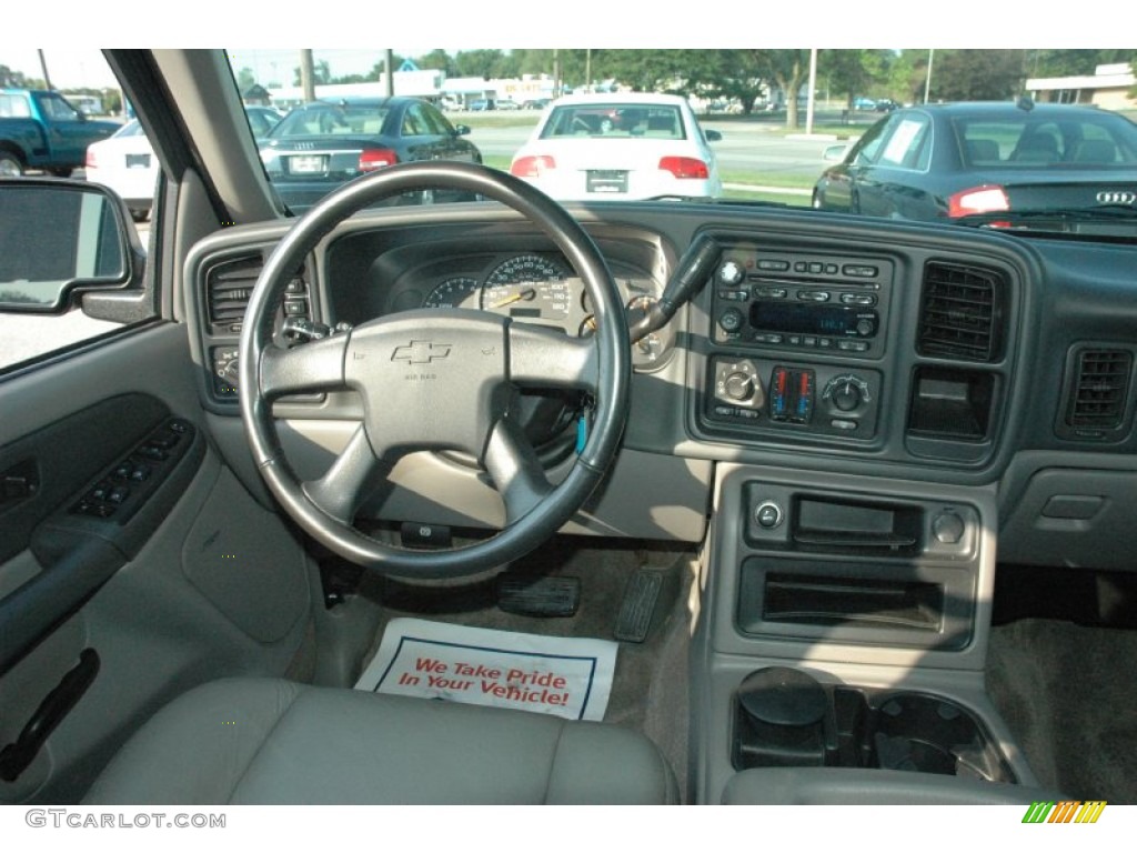 2003 Suburban 1500 Z71 4x4 - Dark Green Metallic / Gray/Dark Charcoal photo #8
