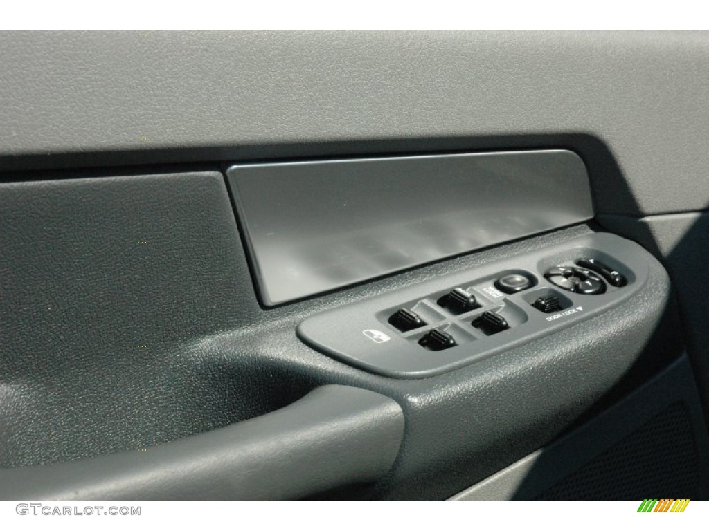 2007 Ram 1500 SLT Quad Cab 4x4 - Bright Silver Metallic / Medium Slate Gray photo #12