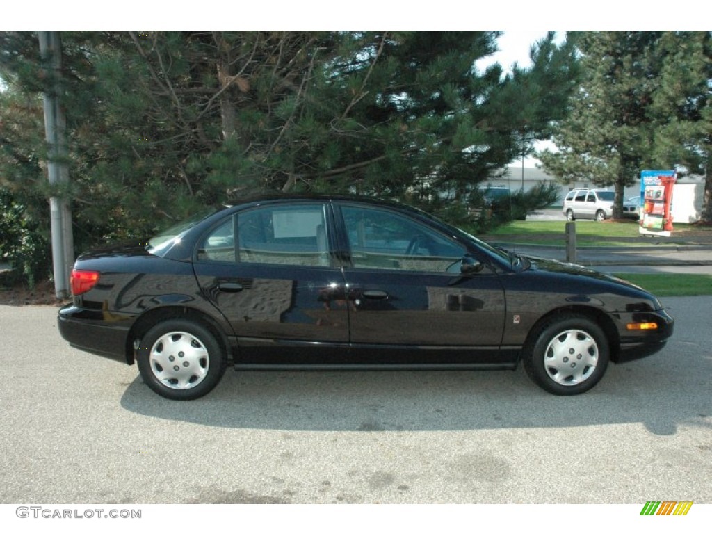 2000 S Series SL1 Sedan - Blackberry / Gray photo #9