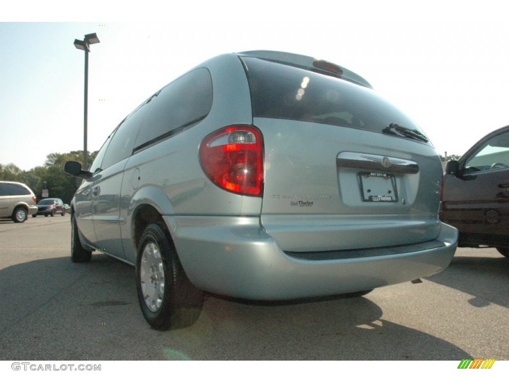 2001 Town & Country LX - Sterling Blue Satin Glow / Navy Blue photo #6