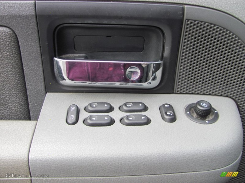 2004 F150 XLT SuperCrew 4x4 - Bright Red / Dark Flint photo #8