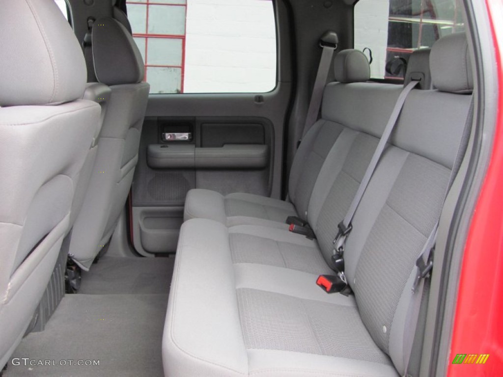 2004 F150 XLT SuperCrew 4x4 - Bright Red / Dark Flint photo #11