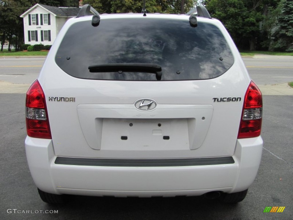 2007 Tucson GLS - Stone White / Gray photo #14