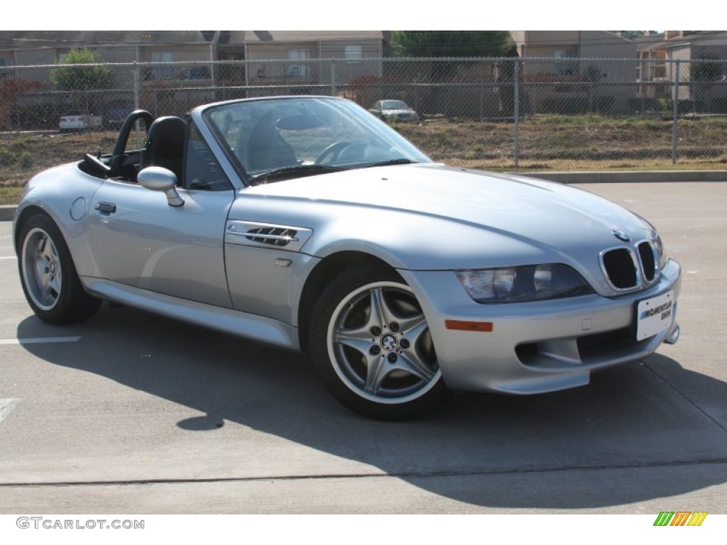 1999 M Roadster - Titanium Silver Metallic / Black photo #1