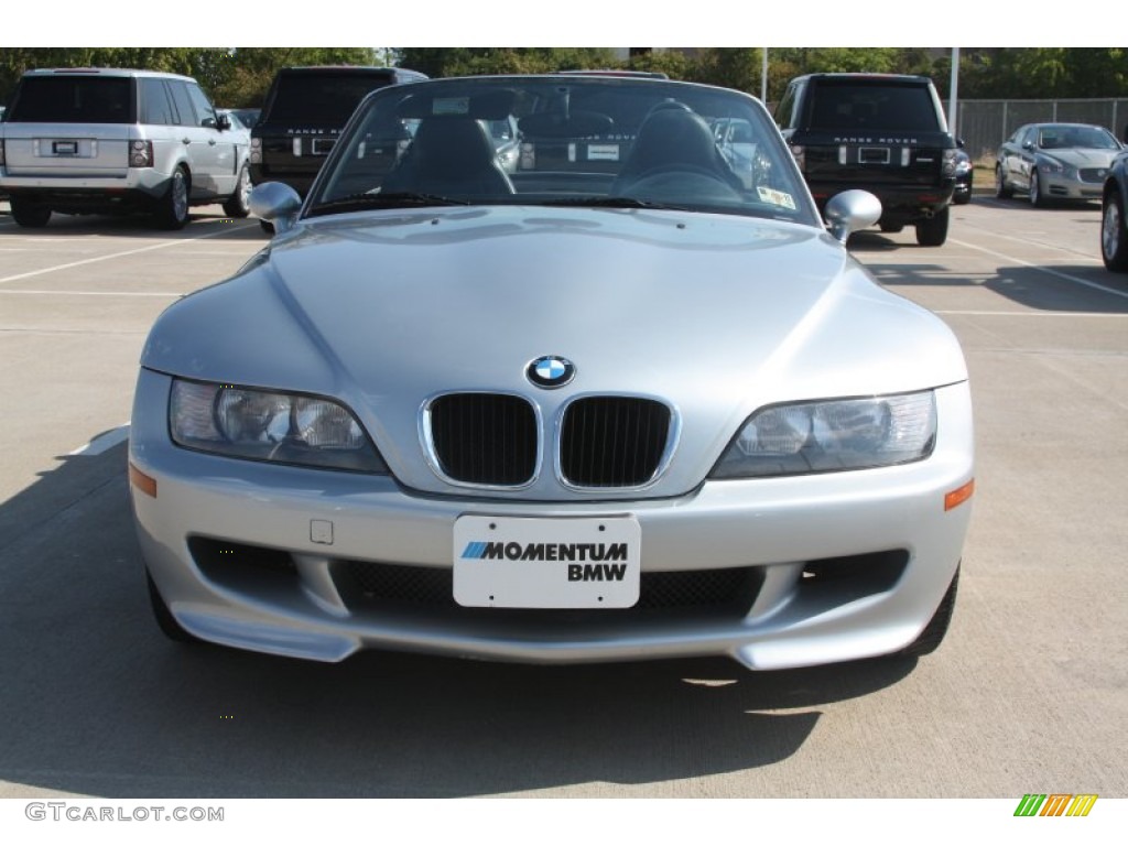 1999 M Roadster - Titanium Silver Metallic / Black photo #2