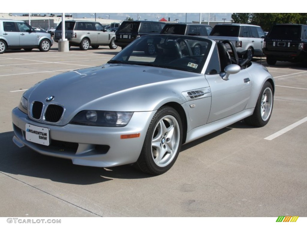 1999 M Roadster - Titanium Silver Metallic / Black photo #3