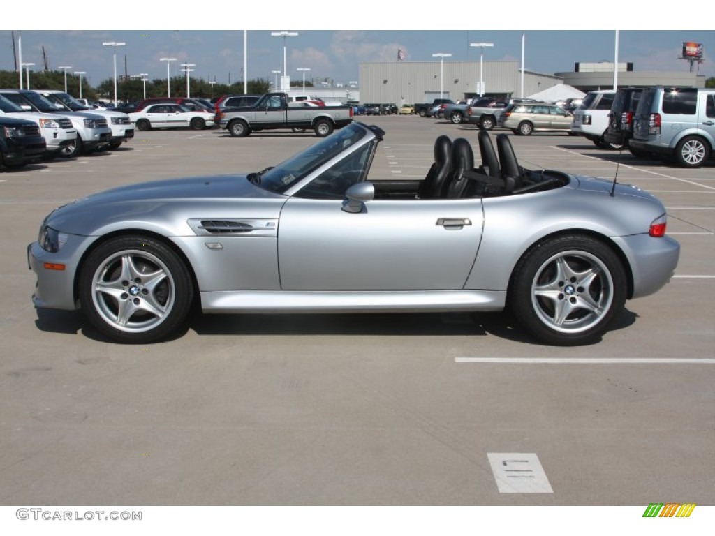 1999 M Roadster - Titanium Silver Metallic / Black photo #4