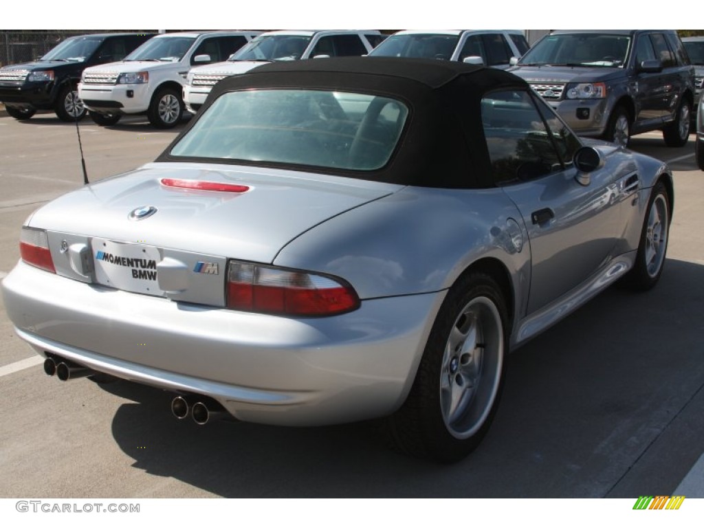 1999 M Roadster - Titanium Silver Metallic / Black photo #7