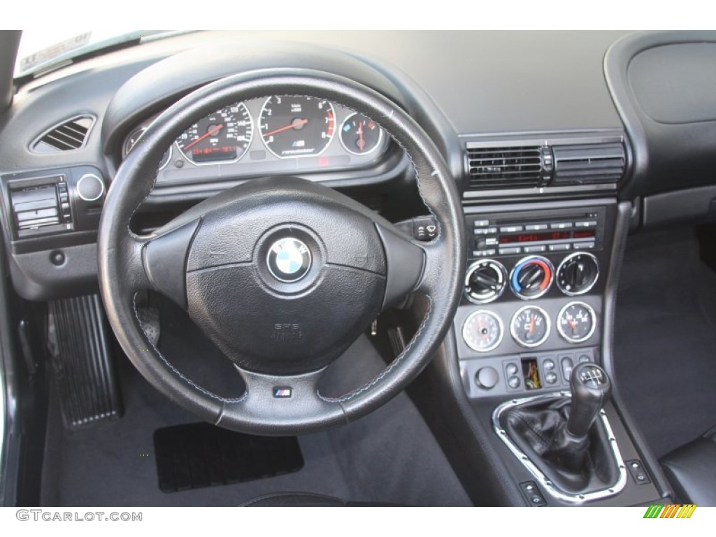 1999 BMW M Roadster Black Dashboard Photo #53725440