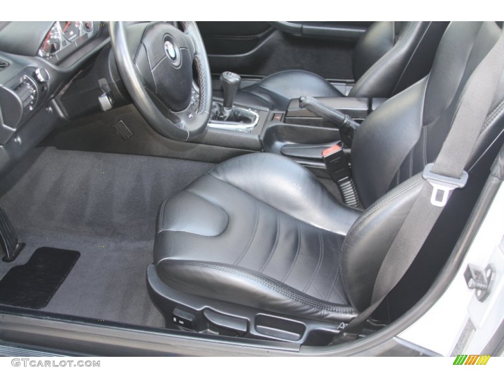 Black Interior 1999 BMW M Roadster Photo #53725452