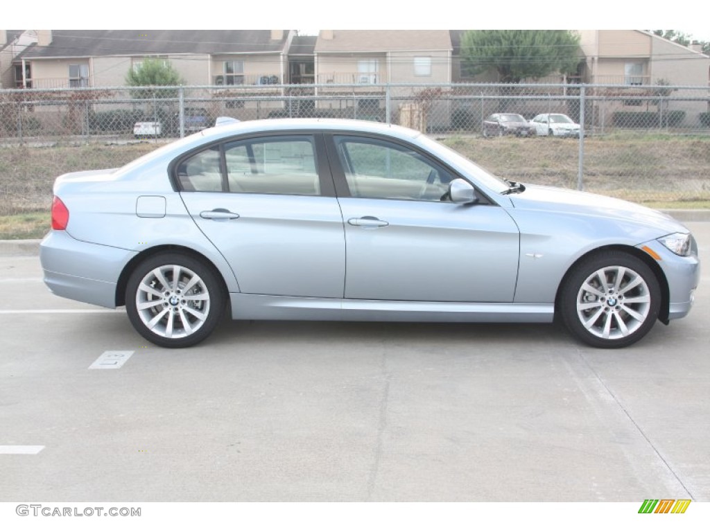 2011 3 Series 328i Sedan - Blue Water Metallic / Beige Dakota Leather photo #7