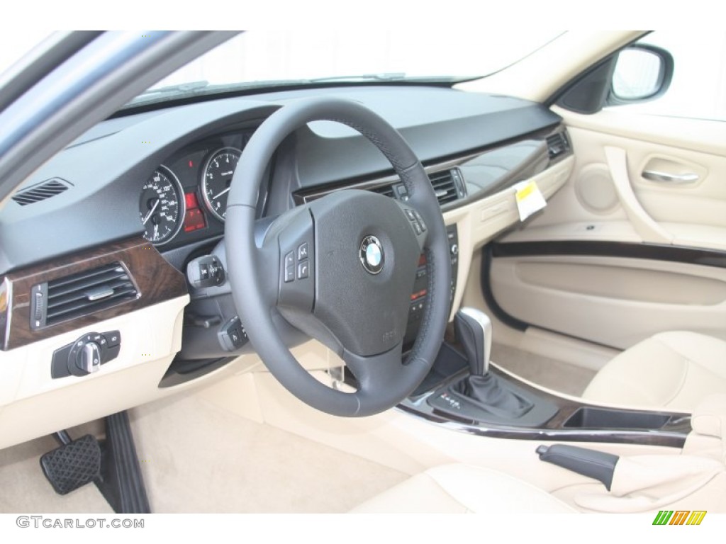 2011 3 Series 328i Sedan - Blue Water Metallic / Beige Dakota Leather photo #9