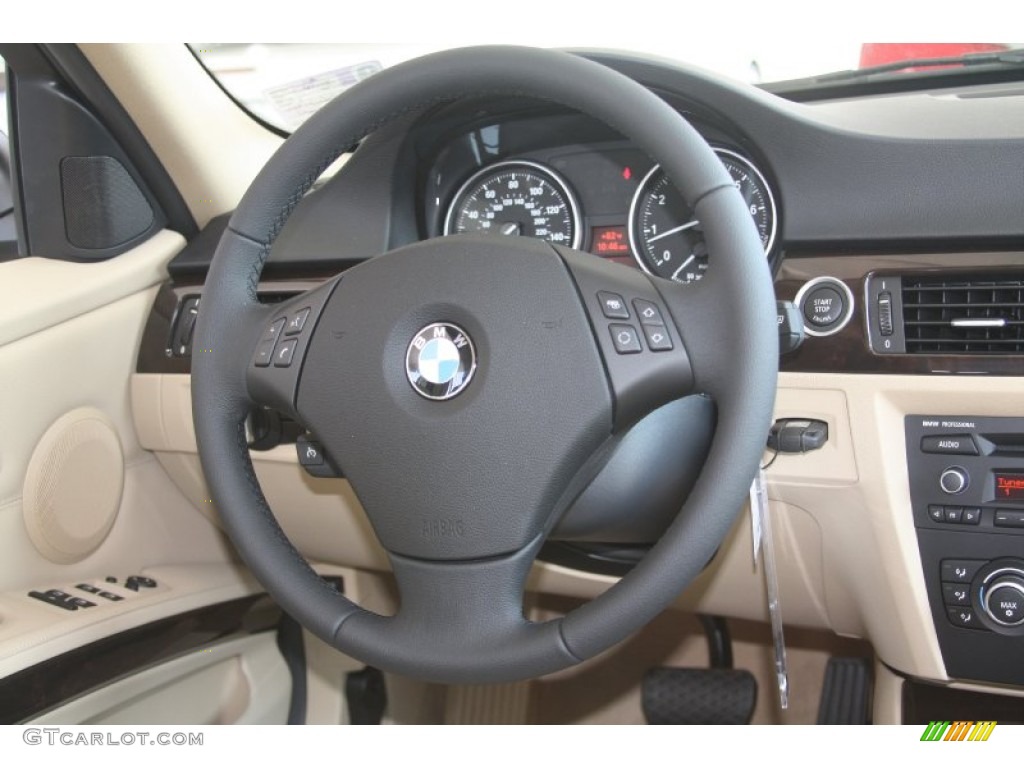 2011 3 Series 328i Sedan - Titanium Silver Metallic / Beige Dakota Leather photo #23