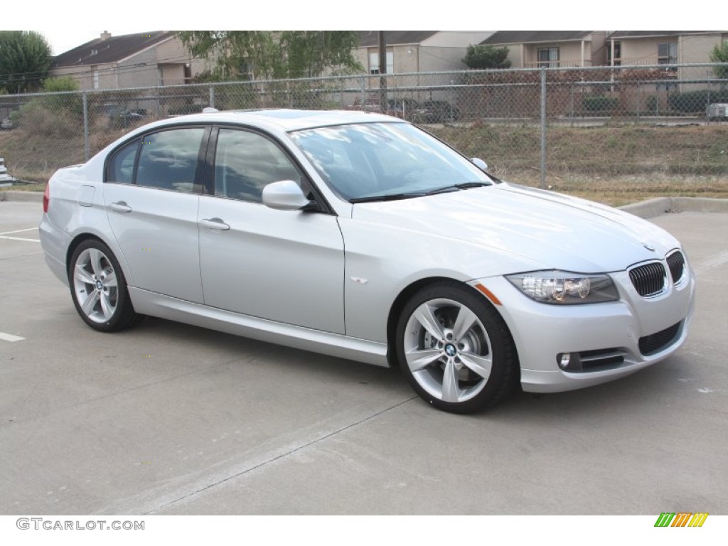 2011 3 Series 335i Sedan - Titanium Silver Metallic / Black Dakota Leather photo #6