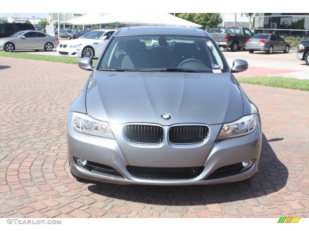 2011 3 Series 328i Sedan - Space Gray Metallic / Black Dakota Leather photo #2