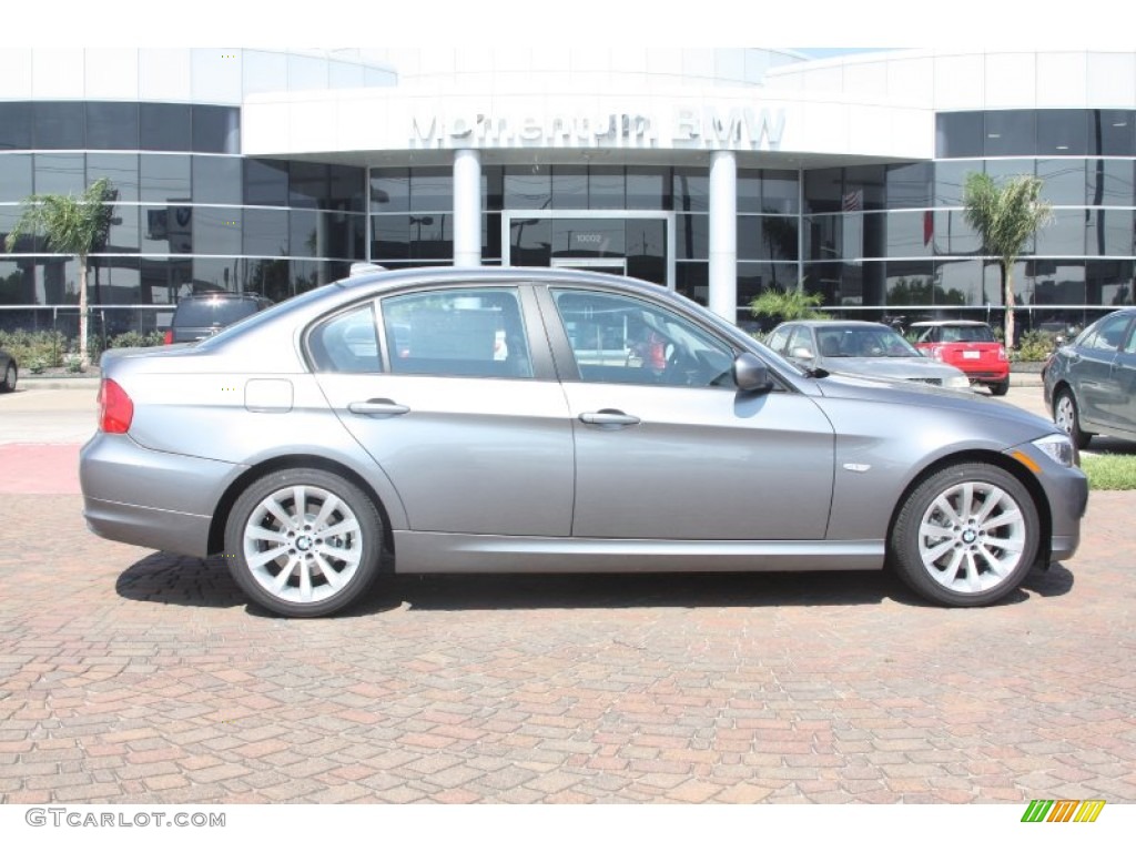 2011 3 Series 328i Sedan - Space Gray Metallic / Black Dakota Leather photo #3