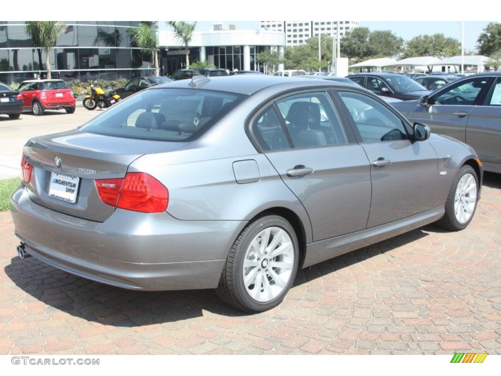 2011 3 Series 328i Sedan - Space Gray Metallic / Black Dakota Leather photo #6