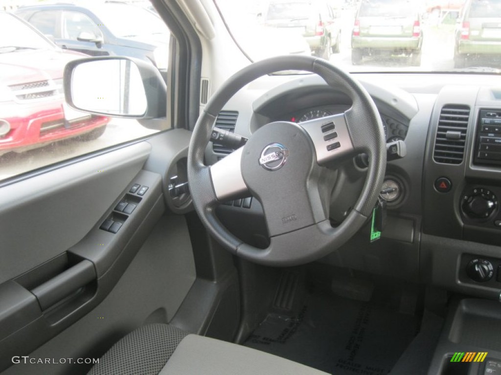2008 Xterra S 4x4 - Night Armor Dark Gray / Steel/Graphite photo #4