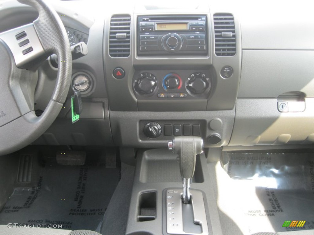 2008 Xterra S 4x4 - Night Armor Dark Gray / Steel/Graphite photo #5