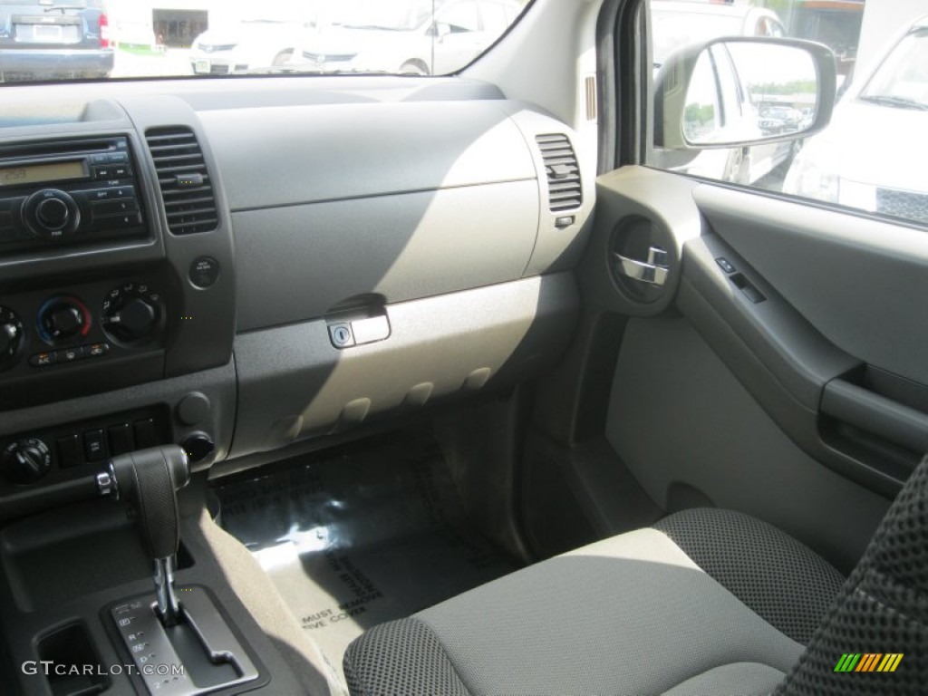 2008 Xterra S 4x4 - Night Armor Dark Gray / Steel/Graphite photo #6