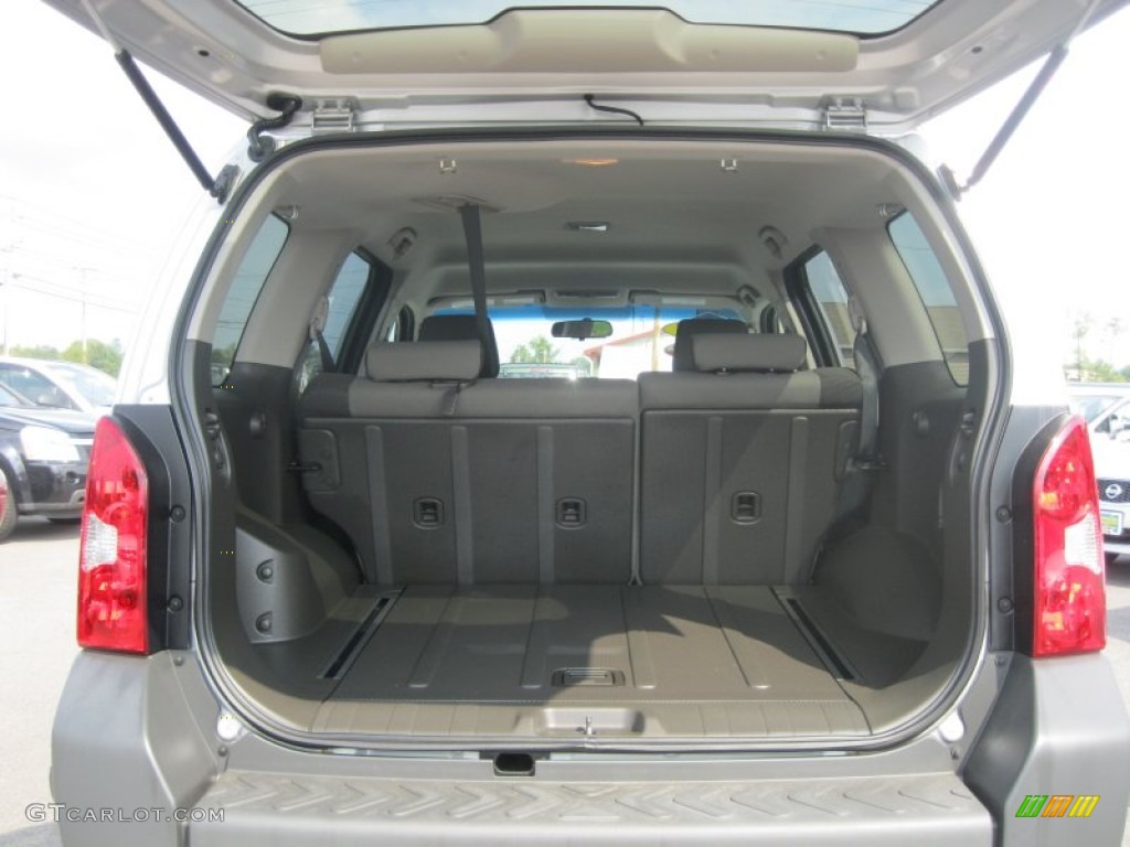 2008 Xterra S 4x4 - Night Armor Dark Gray / Steel/Graphite photo #20