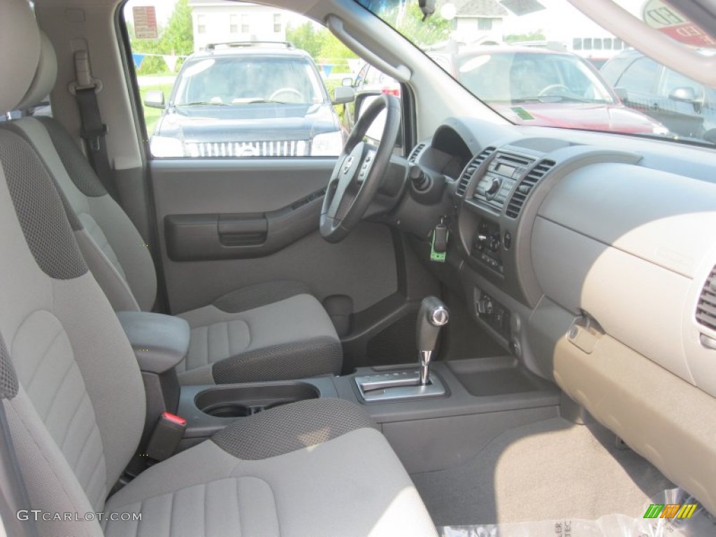 2008 Xterra S 4x4 - Night Armor Dark Gray / Steel/Graphite photo #24