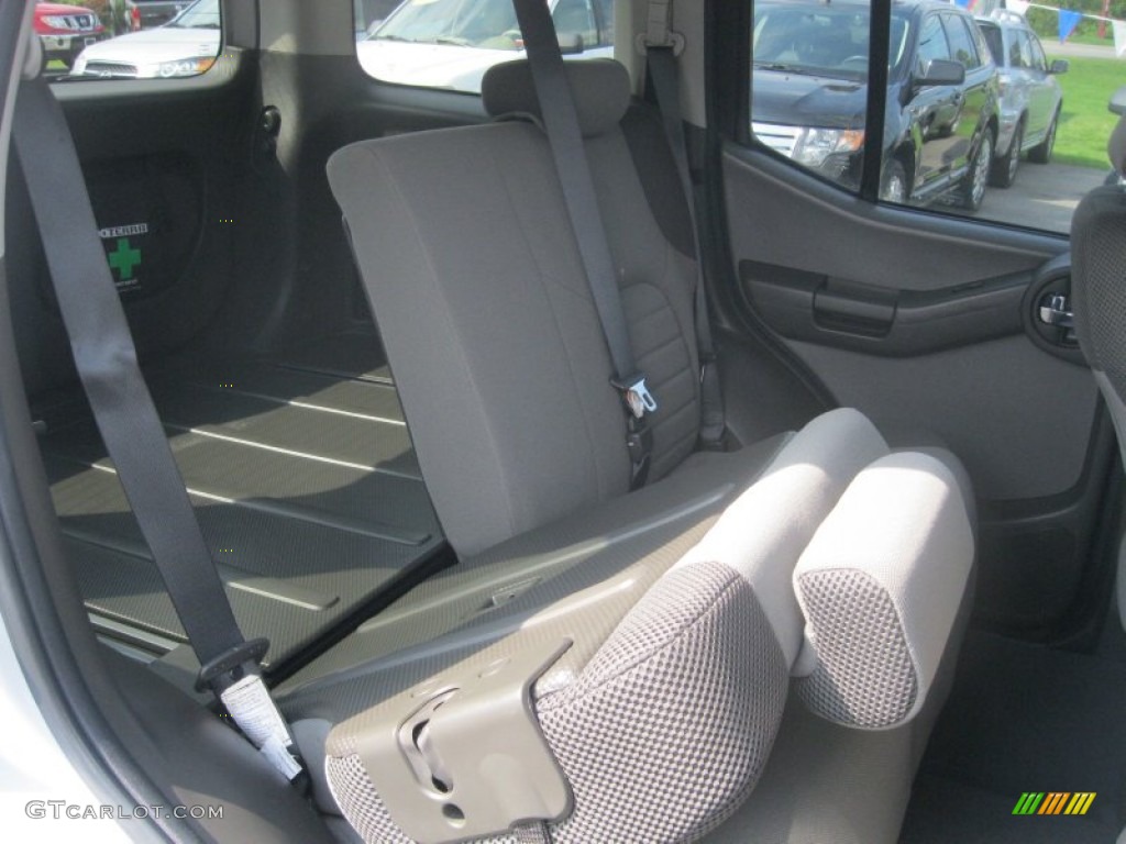 2008 Xterra S 4x4 - Night Armor Dark Gray / Steel/Graphite photo #27