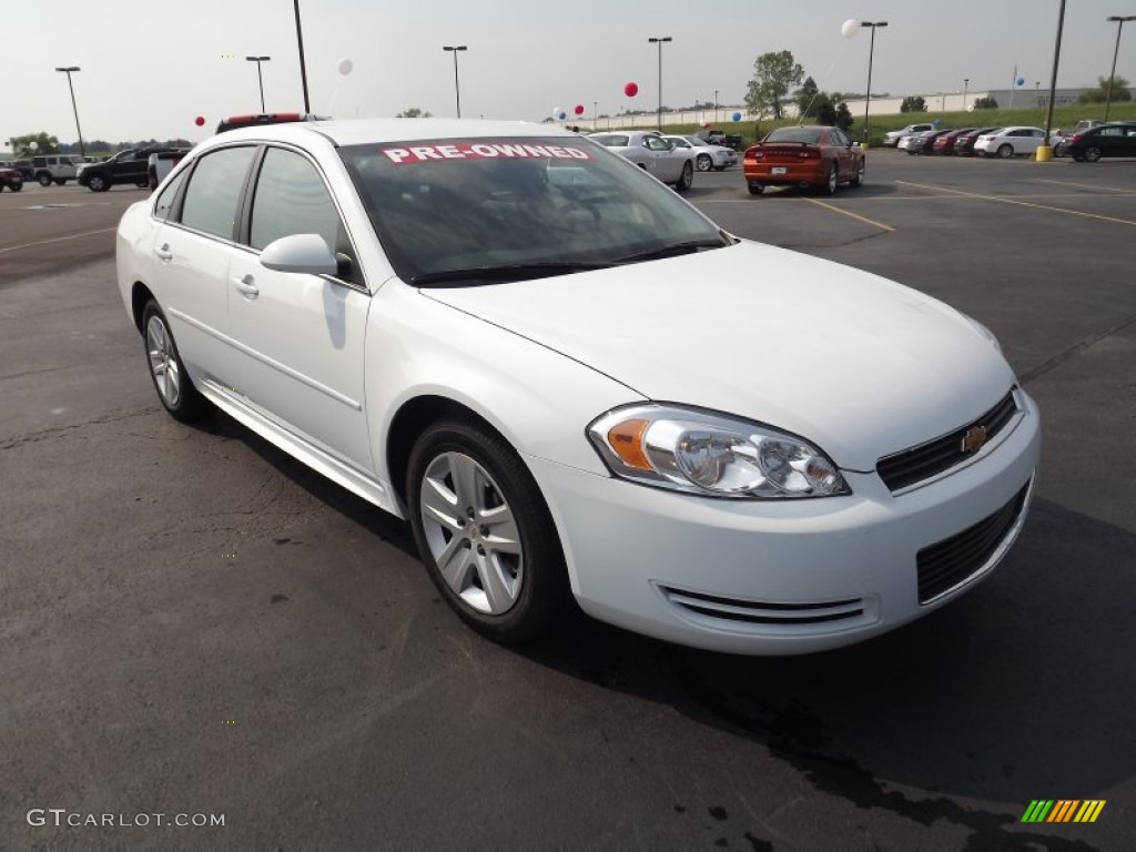 2011 Impala LS - Summit White / Ebony photo #3