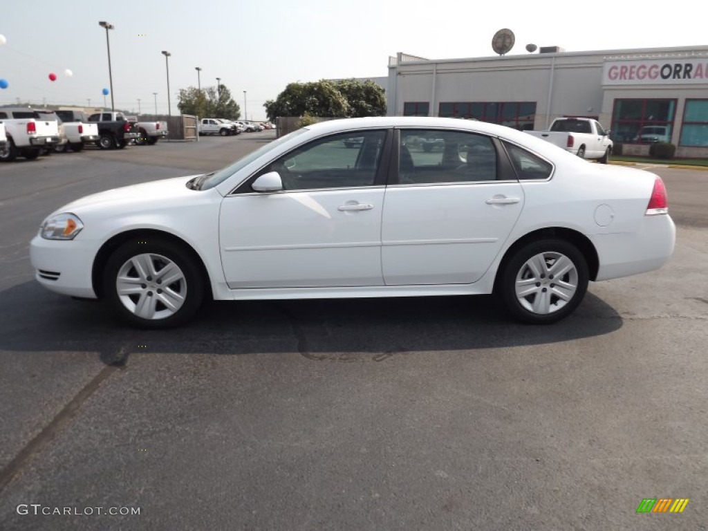 2011 Impala LS - Summit White / Ebony photo #8
