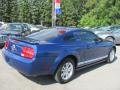 2008 Vista Blue Metallic Ford Mustang V6 Deluxe Coupe  photo #14