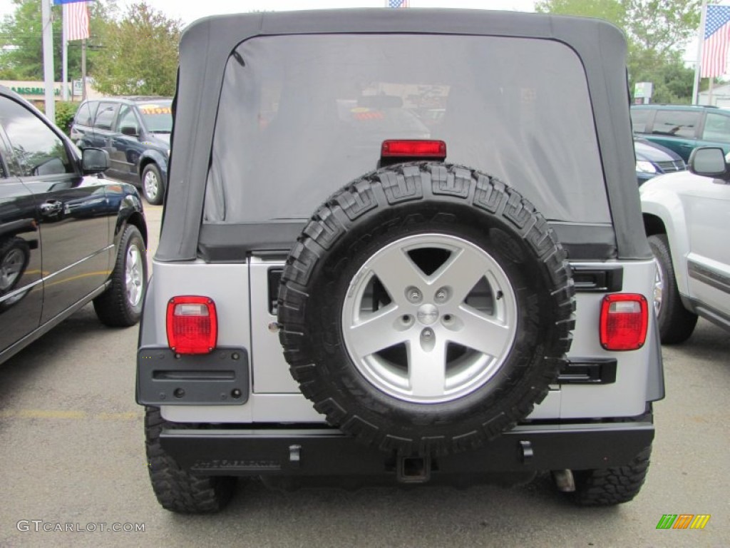 Bright Silver Metallic 2006 Jeep Wrangler Rubicon 4x4 Exterior Photo #53732427