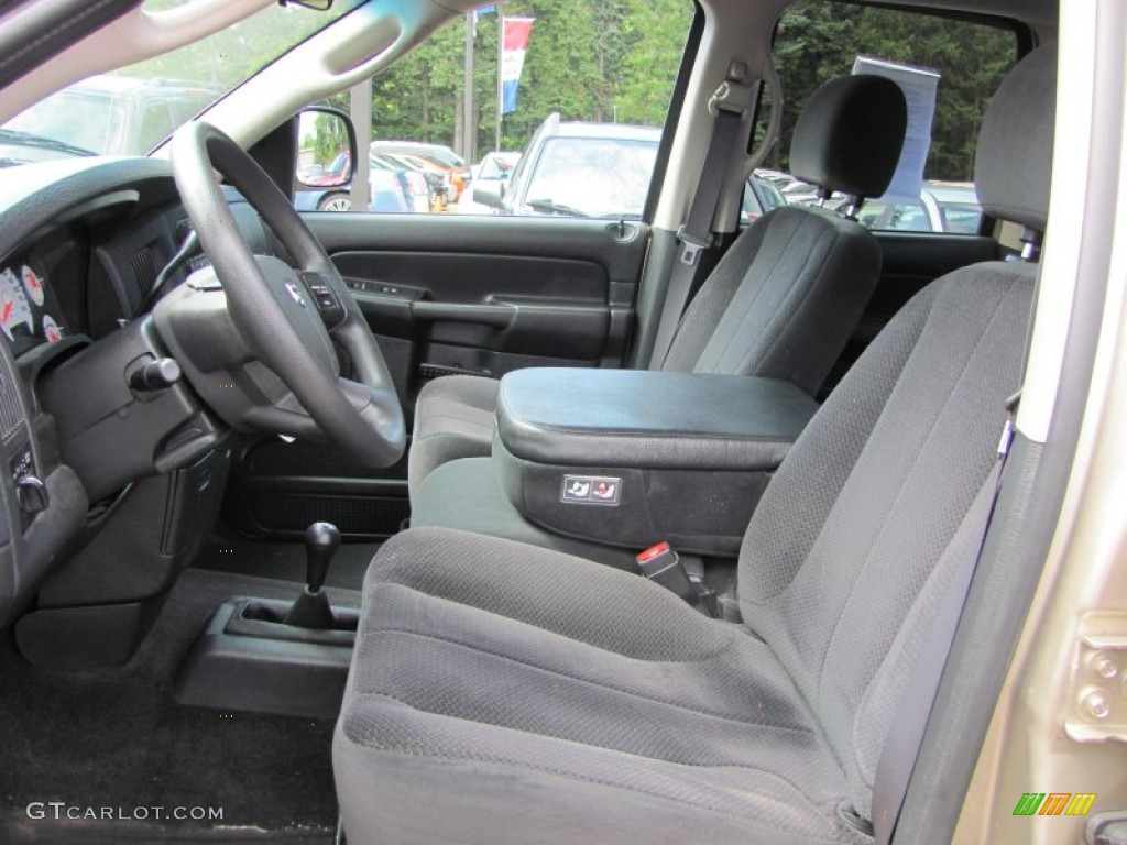 2005 Ram 1500 SLT Quad Cab 4x4 - Light Almond Pearl / Taupe photo #9