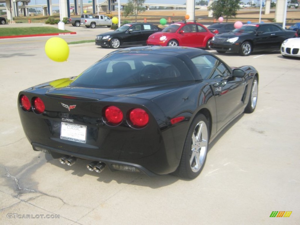 2007 Corvette Coupe - Black / Ebony photo #5