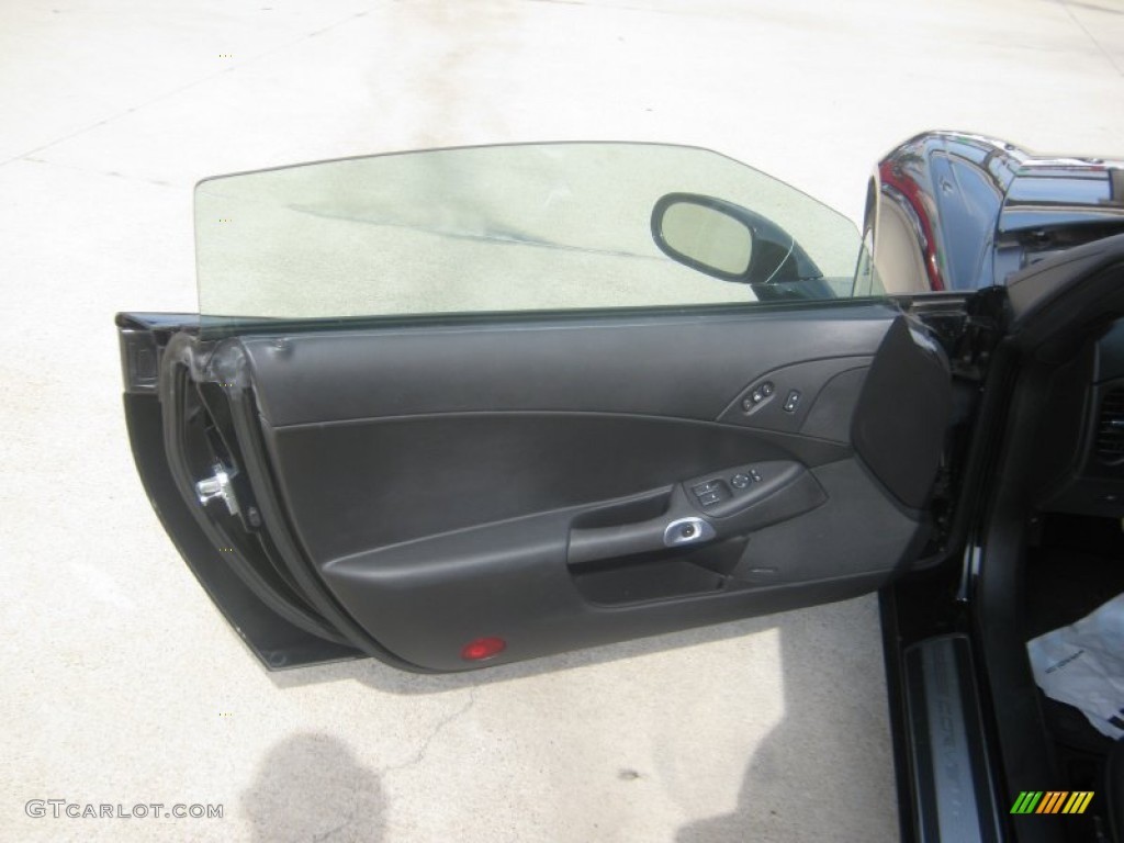 2007 Corvette Coupe - Black / Ebony photo #16