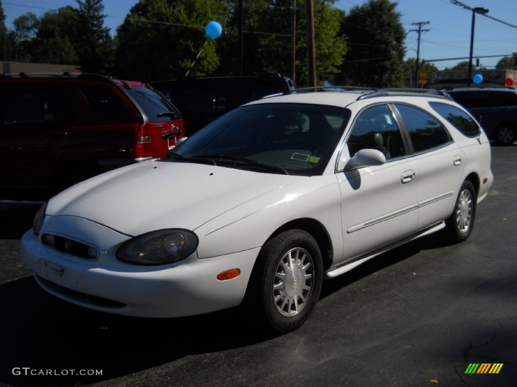 1999 Vibrant White Mercury Sable LS Wagon 53672998 Photo 12