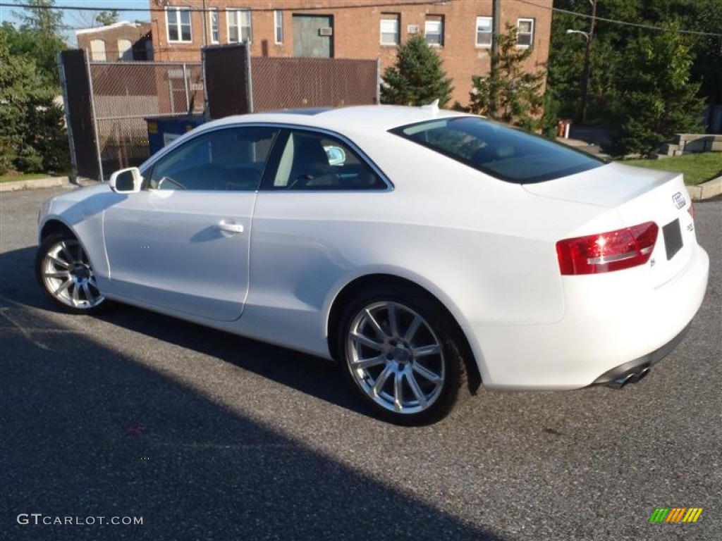 Ibis White 2011 Audi A5 2.0T quattro Coupe Exterior Photo #53734089