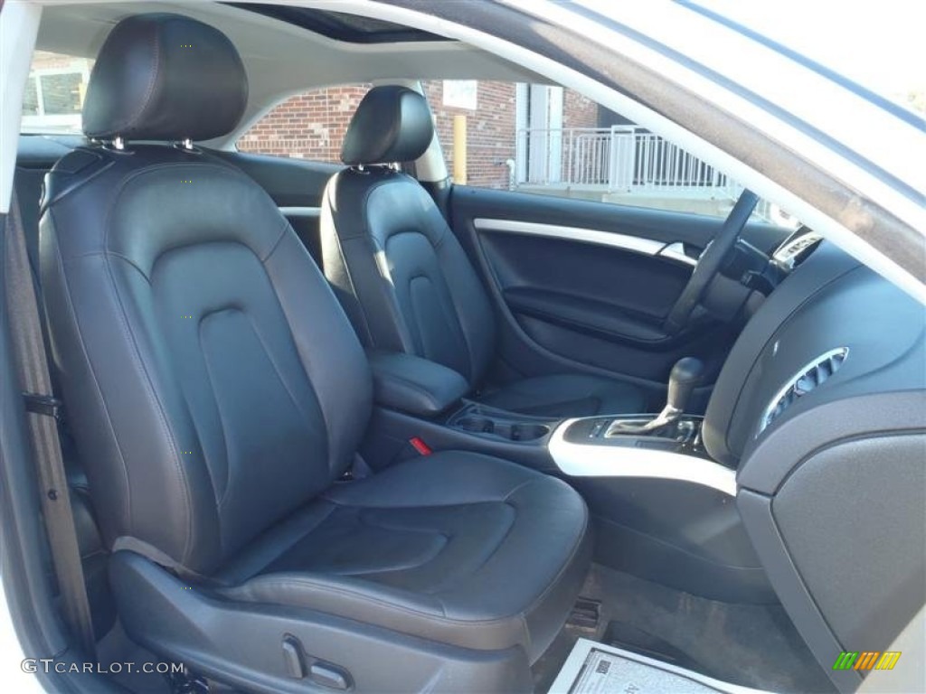 Black Interior 2011 Audi A5 2.0T quattro Coupe Photo #53734101