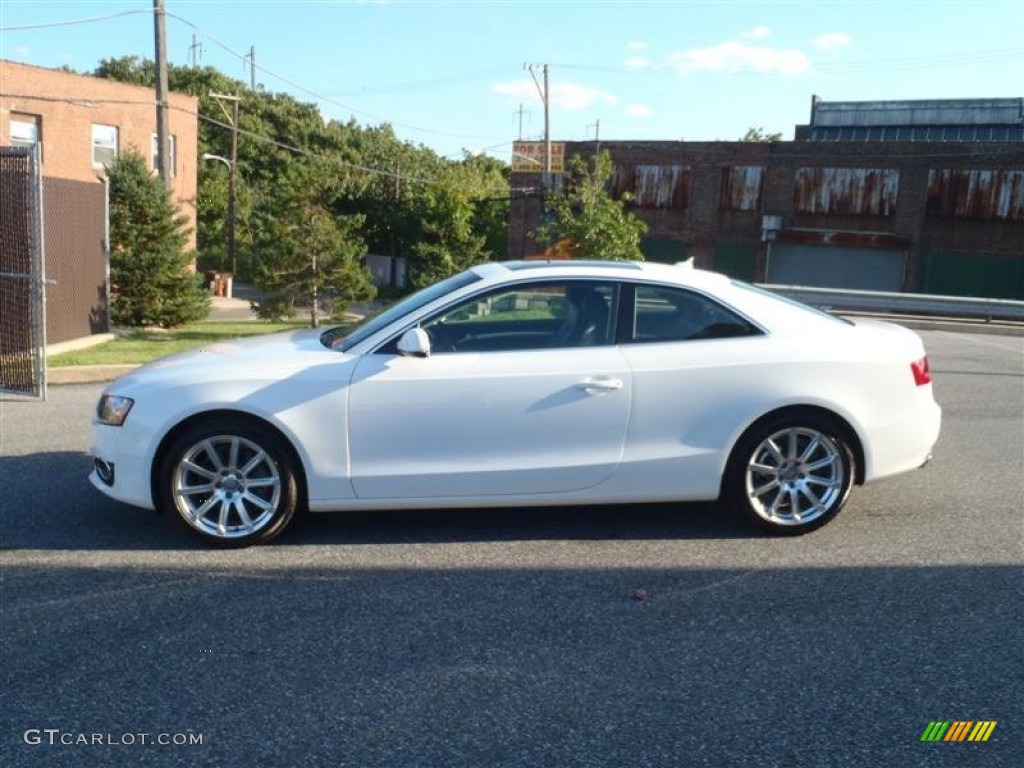 Ibis White 2011 Audi A5 2.0T quattro Coupe Exterior Photo #53734143