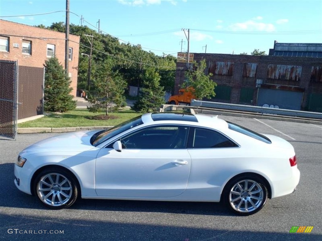 Ibis White 2011 Audi A5 2.0T quattro Coupe Exterior Photo #53734149